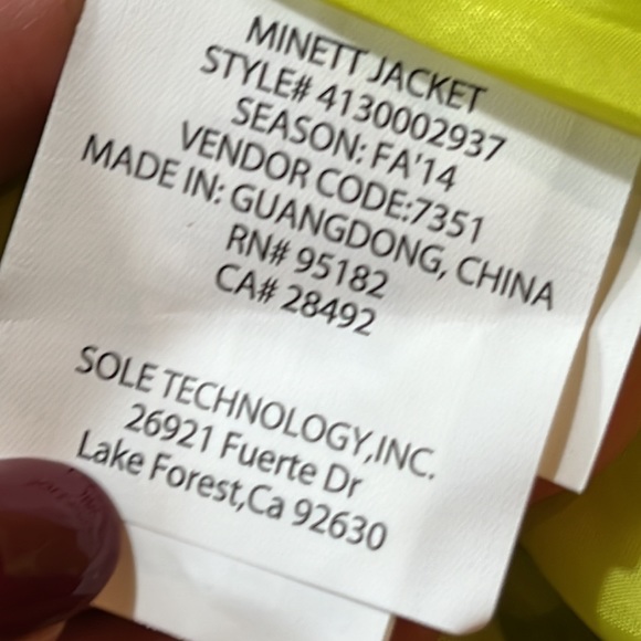 Etnies Zip up Windbreaker MINETT Jacket Gray Neon Yellow Pockets Skateboard mens - Picture 11 of 13